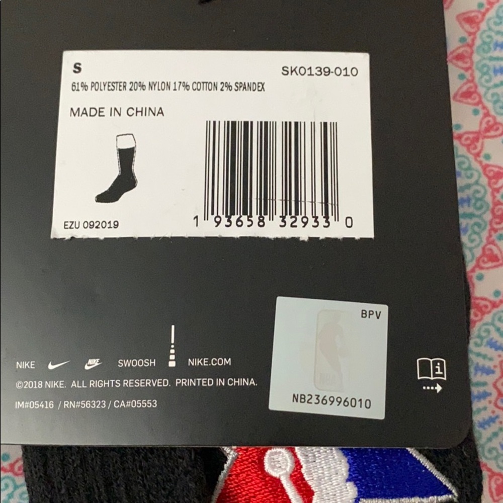 NBA x Jordan All Star Elite Crew Socks - Picture 6 of 8